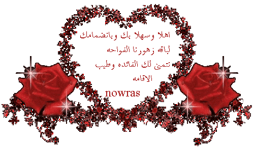  رسائل ترحيب Nowras16