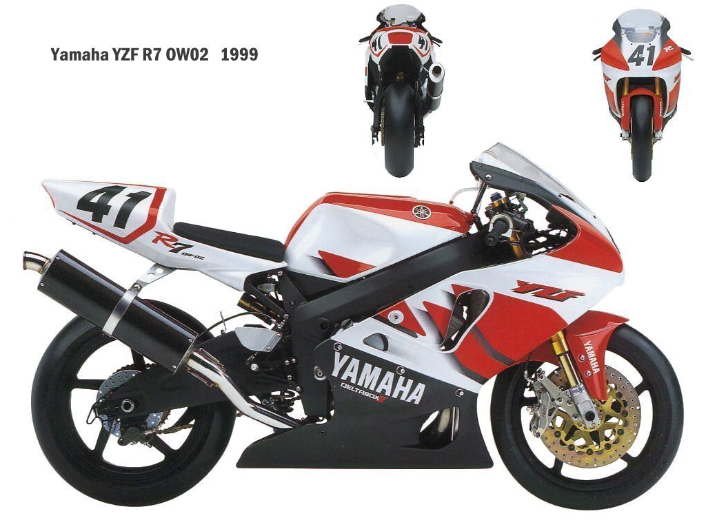 YZF-R1 Endurance Yamaha-YZF-R7-OW02-1999