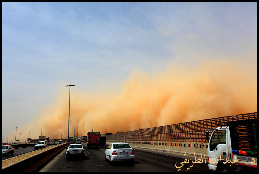 صور جوية عجاجية (غبار الرياض) 25236_71236741440