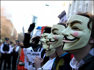 Anonymous pone fecha al fin de Facebook: 5 de noviembre. Anonym