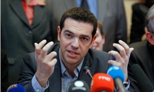 La extrema izquierda empiza bien en Grecia: Los inversores huyen de Grecia y llevan la prima a 1.000 puntos Tsipras-300x180