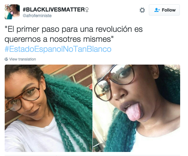 Activistas “antirracistas” invitan a los “no blancos” a subir sus fotos a las redes para demostrar que España ya ha dejado de ser blanca Hastag1