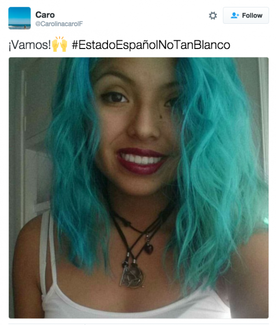 Activistas “antirracistas” invitan a los “no blancos” a subir sus fotos a las redes para demostrar que España ya ha dejado de ser blanca Hastag5-570x670