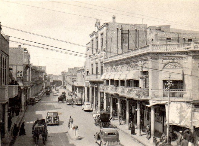  بغداديات – سيارات الاجره ايام زمان : عبد الكريم الحسيني R.st.1943