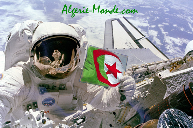 Programme Spatial National [PSN] - Page 2 Drapeau-algerien-espace