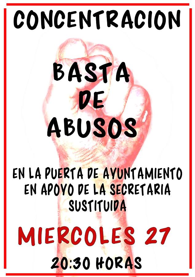 En defensa de la secretaria Cartel001p