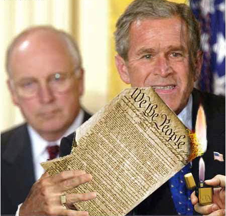 Bush, Cheney et Cie accusés de crimes de guerre dans un dossier du FBI Burningconst