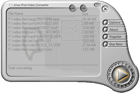 Alive iPOD Video Converter - Best and Fastest Video Converto Ipod-video-converter-main