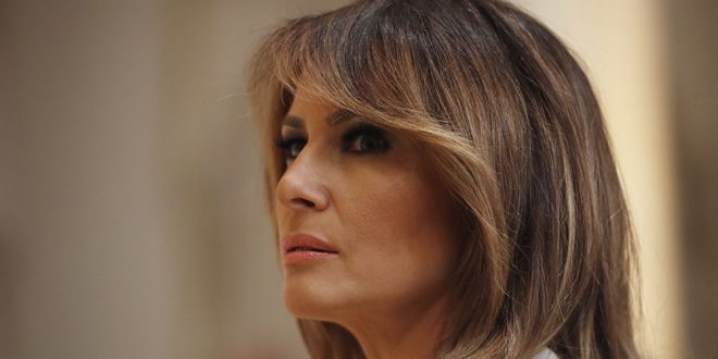  Journal: Melania Trump did an "unprecedented" work during her visit to Iraq 1036746435-660x330