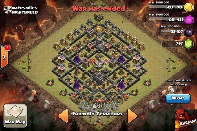 Ejemplos de Buenas Aldeas de Guerra 3Clash-of-Clans-Clan-WAr-Base-TH9-3