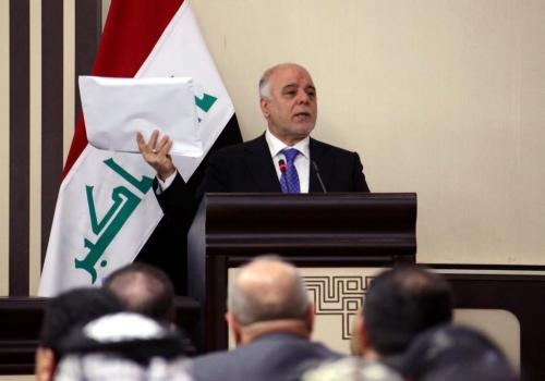 Abadi Office sends a letter to the speaker of parliament to approve the five ministers Story_img_57b0d2bc5f80f