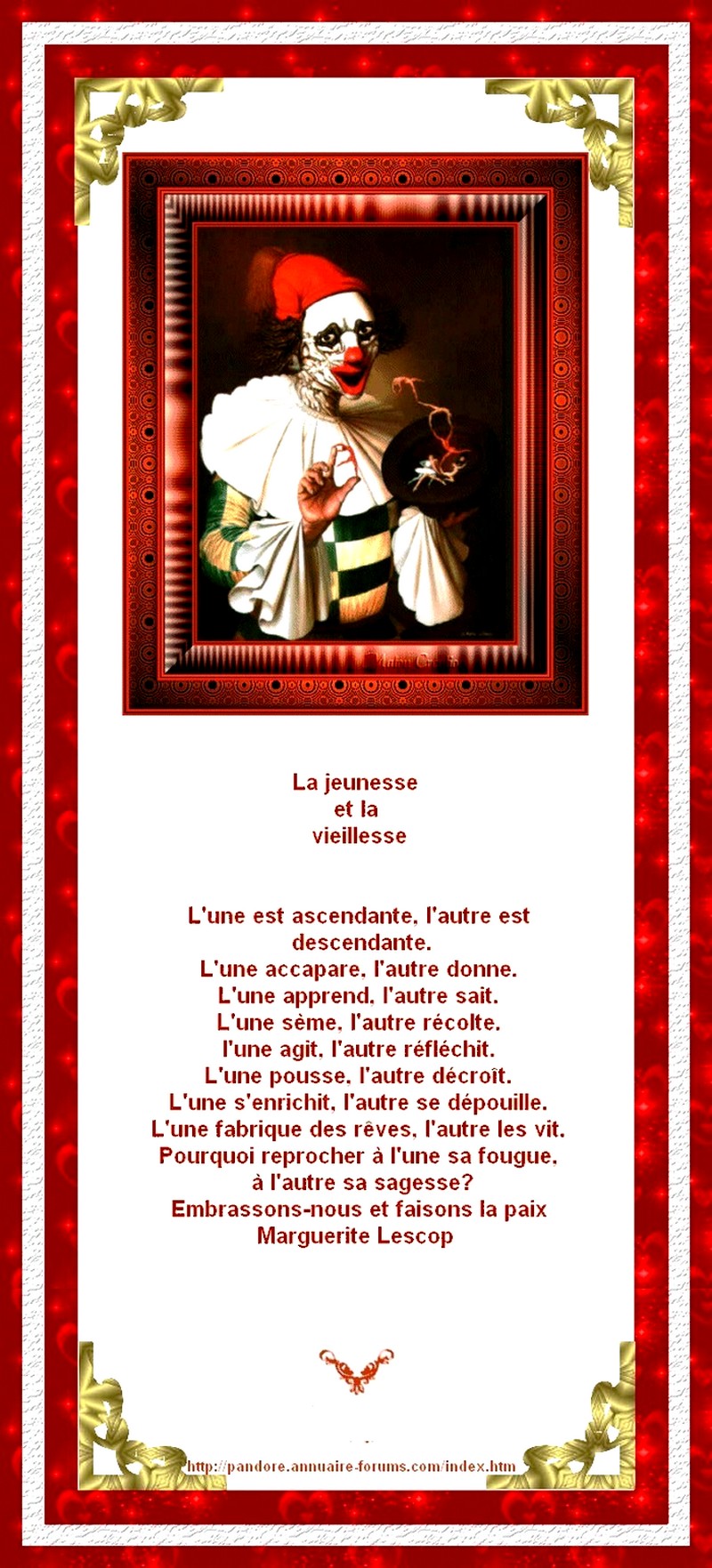 ARCHIVES DE POESIES ET TEXTES N° 1 - Page 7 1156641644a946995dc8b31a