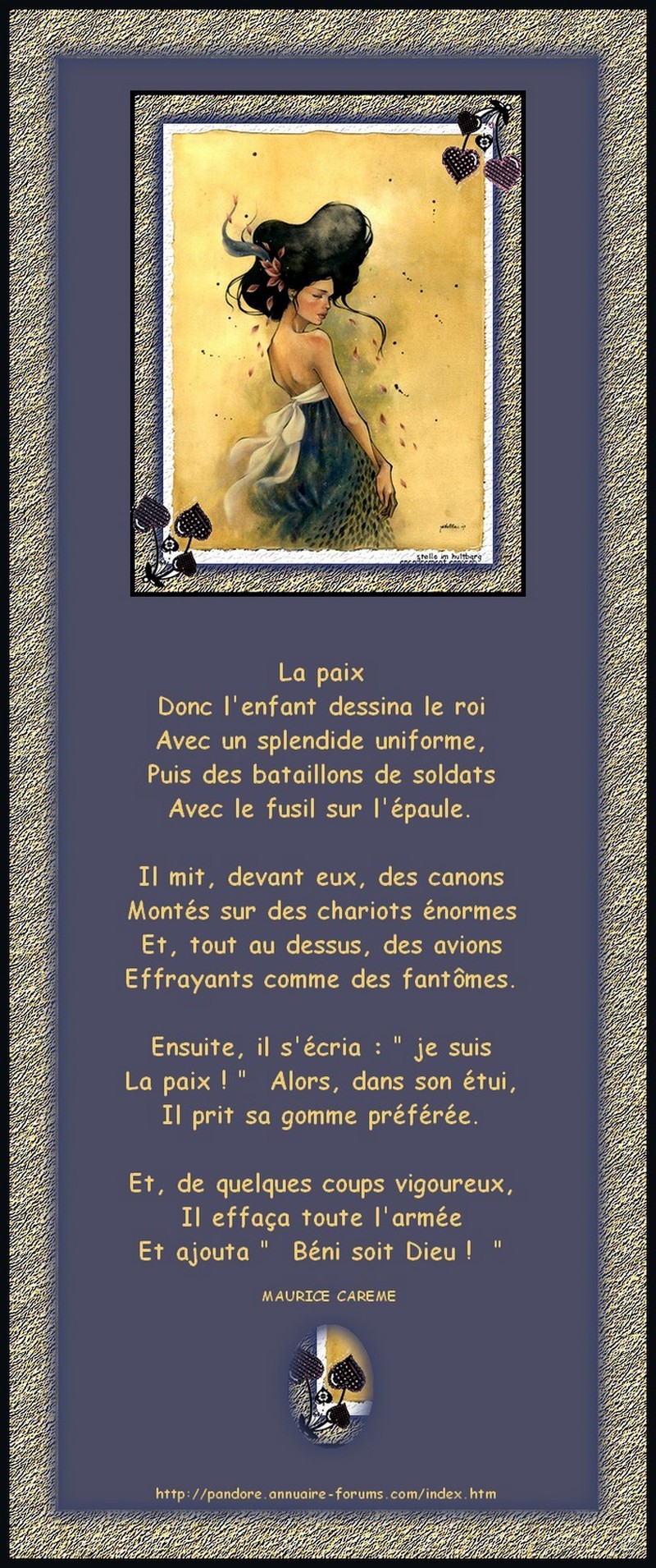 ARCHIVES DE POESIES ET TEXTES N° 1 - Page 3 16627250184ade3b234acaf02