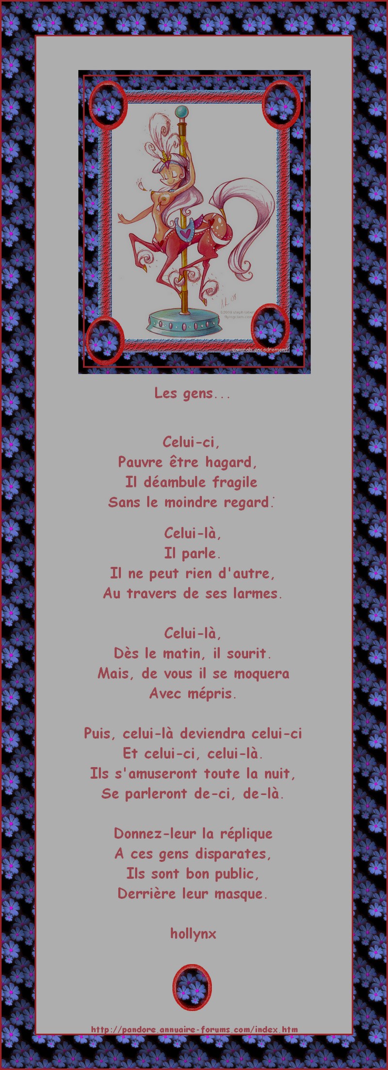 ARCHIVES DE POESIES ET TEXTES N° 2 - Page 6 20119771484b045feb86e161