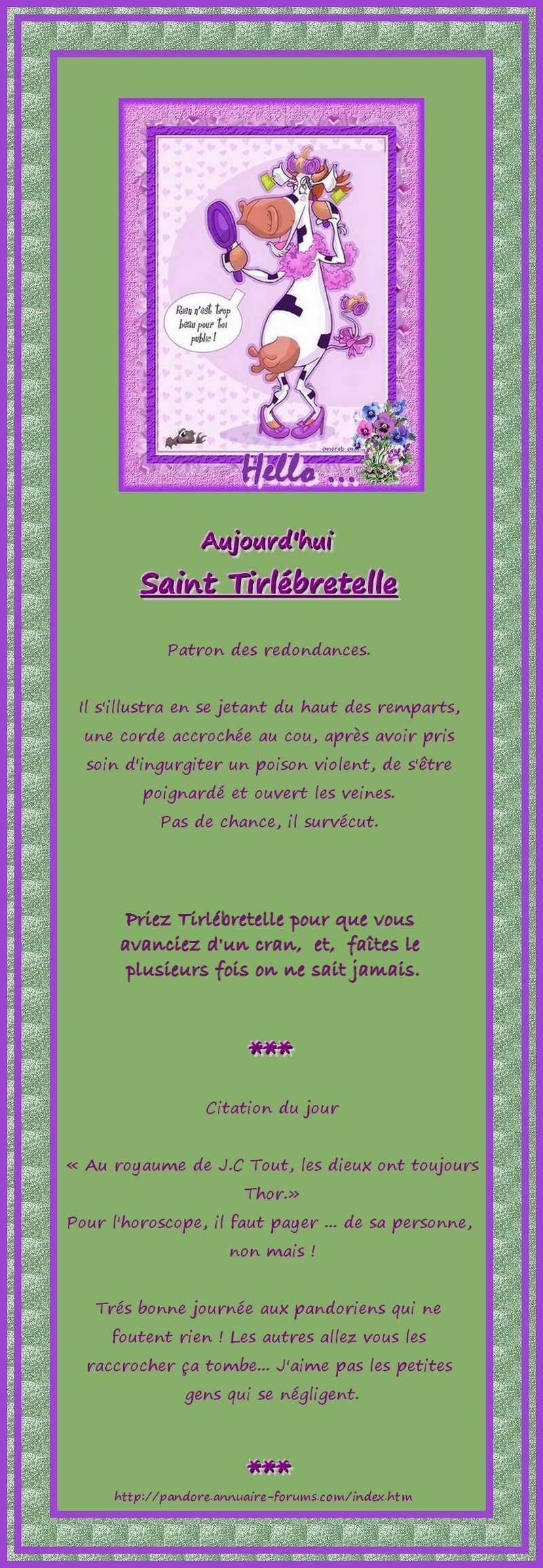 SAINT TIRLEBRETELLE 6678766054b1d6dd3df023a