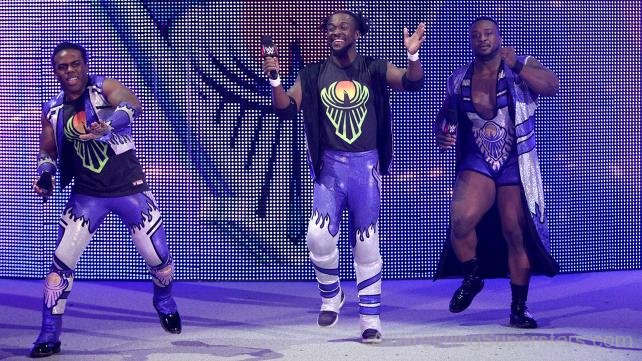 PWE Survivor Series *LIVE FROM SAN DIEGO* The-New-Day-Team-Entrance