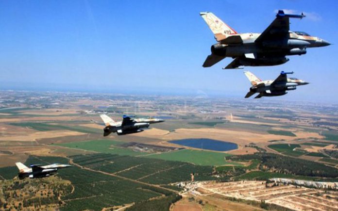 Israeli air strikes three Syrian army positions %D8%B7%D9%8A%D8%B1%D8%A7%D9%86-%D8%A7%D8%B3%D8%B1%D8%A7%D8%A6%D9%8A%D9%84-696x435