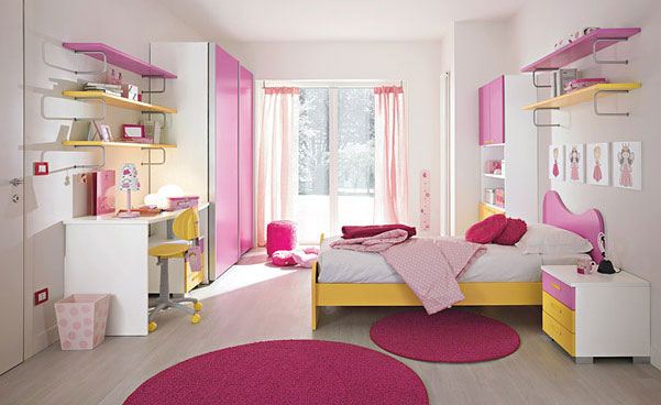  ديكورات غرف نوم بنات لعام 2017 Girls-kids-bedroom