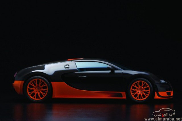 بوغاتي فيرون 2012 مواصفات واسعار وصور Bugatti 2012 2012-Bugatti-Veyron-Super-Sport-Right-Side-View