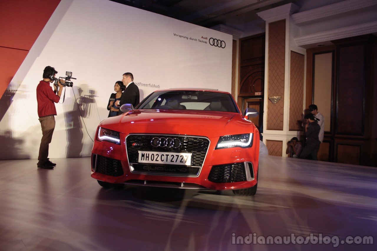 “بالصور” اطلاق اودي ار اس 7 2014 المطورة صور ومواصفات Audi RS 7 Audi-RS-7-India-Launch-images-front-view