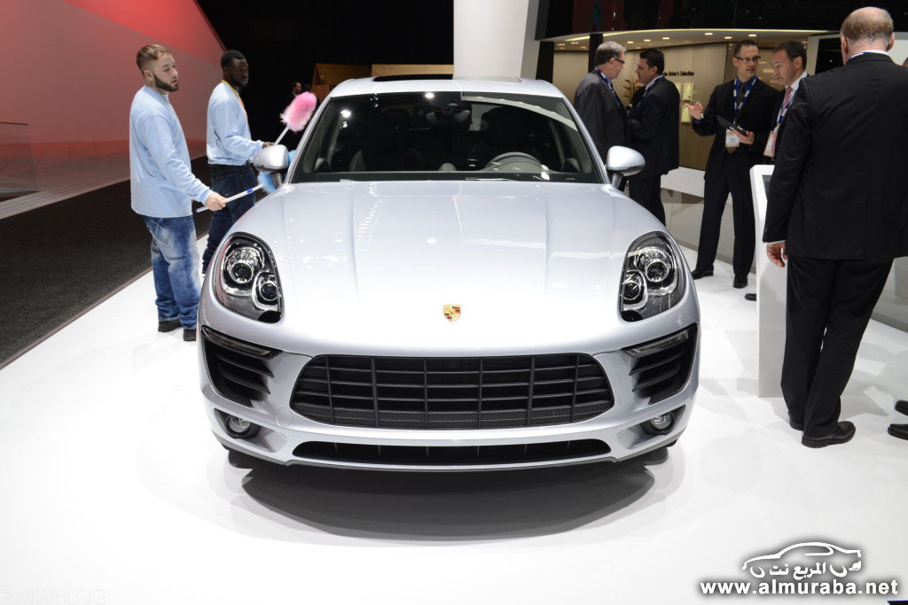 بورش ماكان 2015 اخيراً في معرض ديترويت بالصور والمواصفات Porsche Macan Porsche-macan-detroit-auto-show-03-1024x683