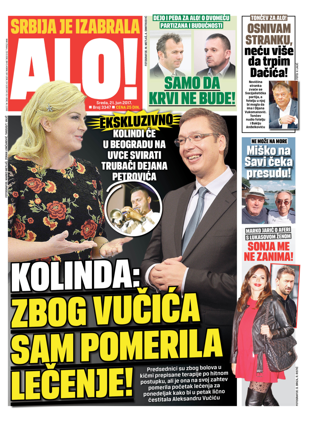 Zbog Vučića sam pomerila lečenje! ALO_SRB_0621_01_1000x0