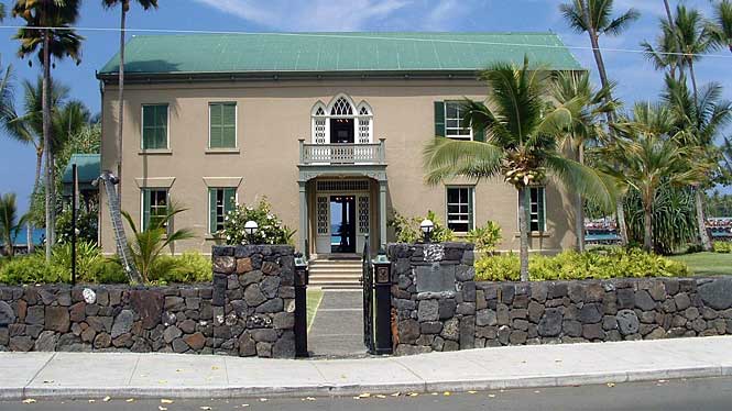 El Palacio Hulihe`e en Kona, Hawaii Hulihee-palace