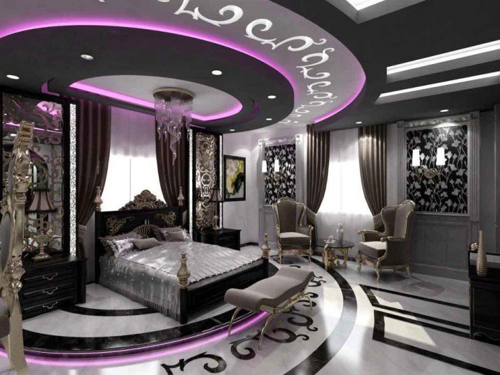 ديكورات غرف نوم 2016  14-Bedroom-ceiling-design