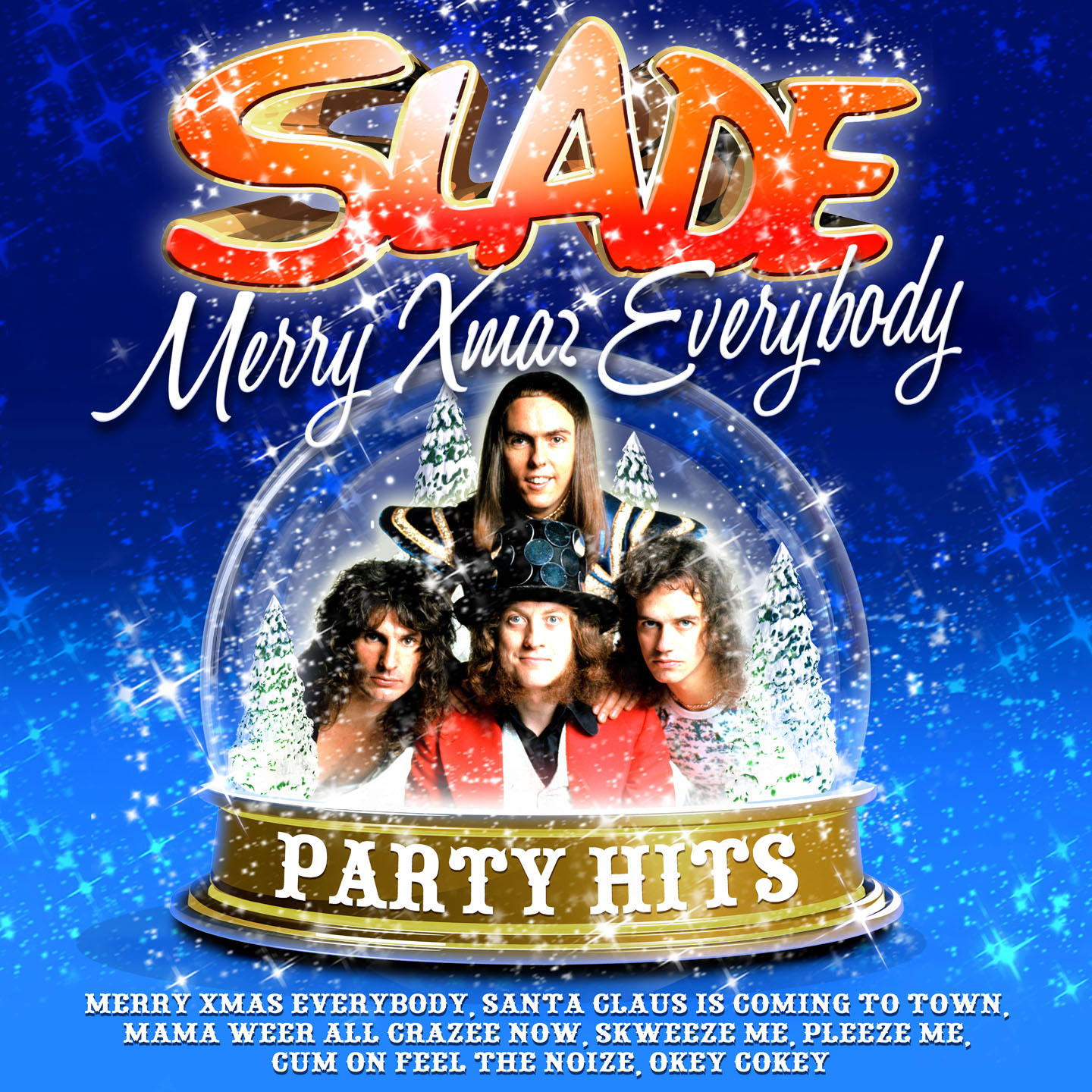 LLEGA LA NAVIDAD: DESEMPOLVA TUS DISCOS NAVIDEÑOS (ROCKEROS) Slade-party-hits