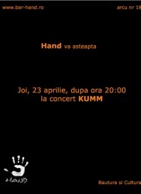 Vine Kumm - Club Hamd, Iasi Kumm_hand