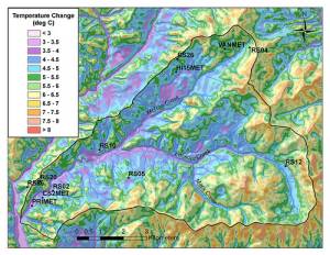 La Topografía de las Montañas Podría Multiplicar el Calentamiento Global en Ciertas Zonas 250510b