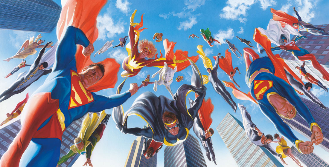 A arte de Alex Ross!! Alexrossposter-art