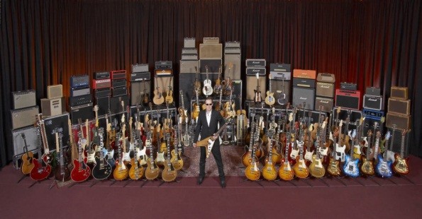 O que é que tens para fazer barulho??? Joe-Bonamassa-and-his-Guitars