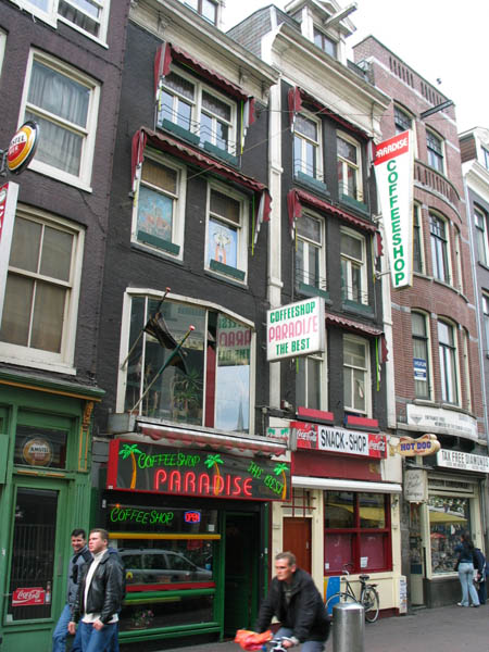 Ouverture de I Amsterdam. Coffeeshop_paradise