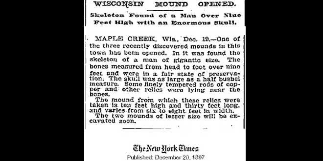 The mystery behind the 18 Giant skeletons found in Wisconsin Giants-2