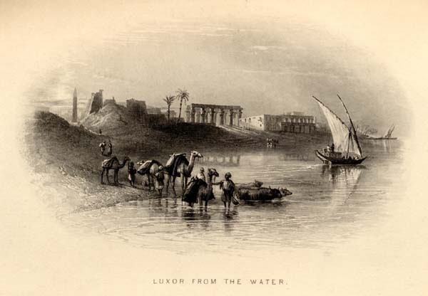 صور لمصر فديمه جدا...Old Photos, Prints, Cards Karnak%205%2C%20The%20Nile%20Boat%2C%201845