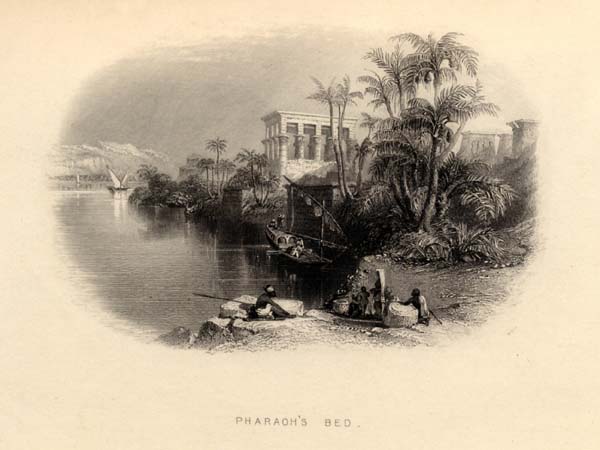 صور لمصر فديمه جدا...Old Photos, Prints, Cards Trajans%2C%20The%20Nile%20Boat%2C%201845