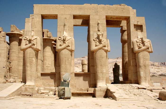 معبد الرمسيوم ...Mortuary temple of Ramesses II  Ramesseum_052