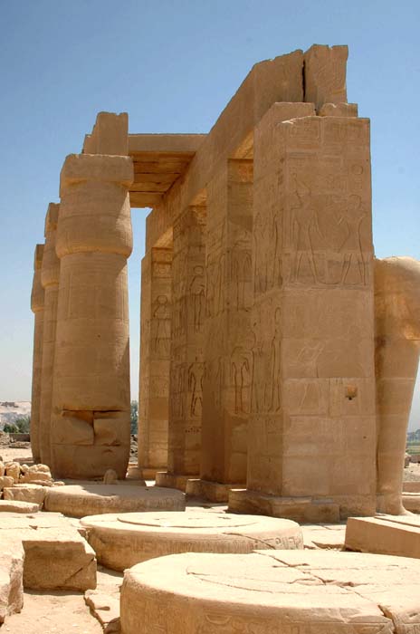 معبد الرمسيوم ...Mortuary temple of Ramesses II  Ramesseum_096