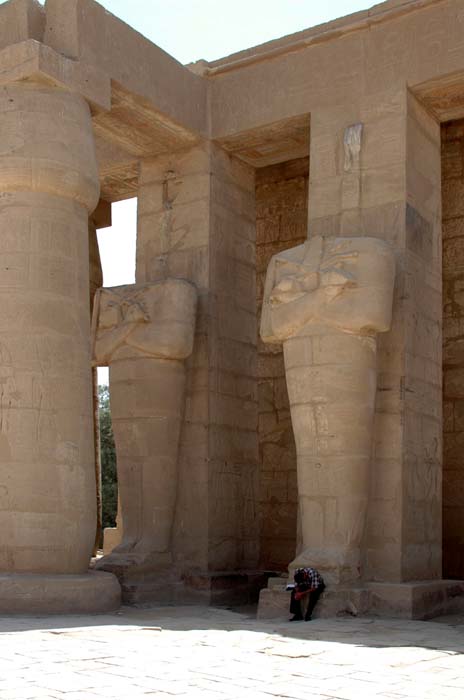 معبد الرمسيوم ...Mortuary temple of Ramesses II  Ramesseum_103