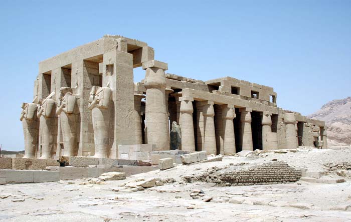 معبد الرمسيوم ...Mortuary temple of Ramesses II  Ramesseum_106