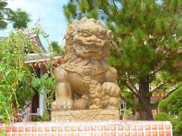 Le Symbole du Lotus Buddhist-lion