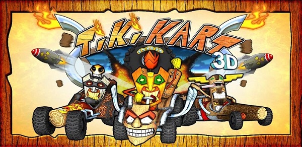 لعبة Tiki Kart 3D اندرويد سباق سيارات كارتينغ Tik-Kart-3D