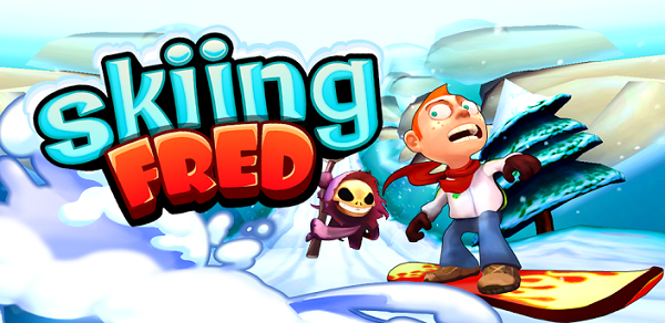 لعبة Skiing Fred التزلج على الثلج Skiing-Fred