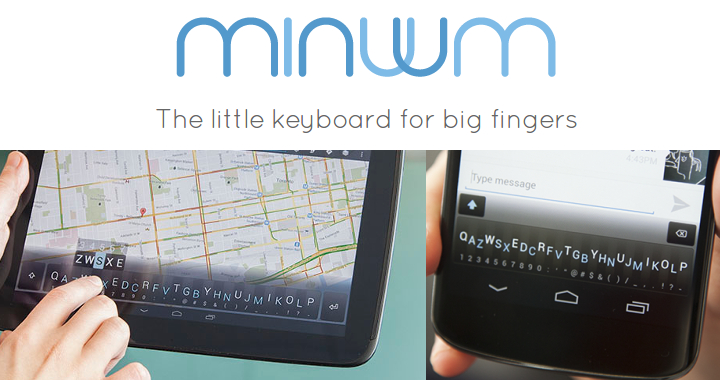 Minuum Keyboard 1.1.1 ter Apk completo - Fin de los problemas con la escritura Minuum-featured