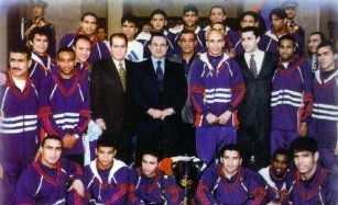 صور منتخب  مصر من 1920 - 2004 Teamwithpresident