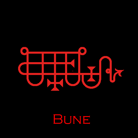 Sigils de démons Bune_15868