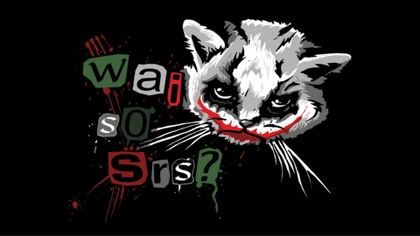 IDENTITY MASKING IN THE MISTS OF AVALON - PSYOPS - COINTELPRO - Page 4 Cats%20the%20joker%20why%20so%20serious%201920x1080%20wallpaper_www.animalhi.com_85