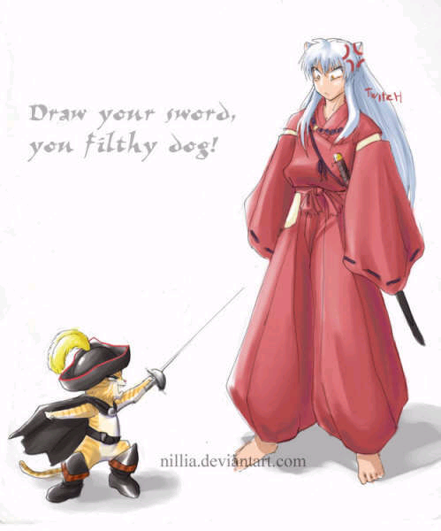 Imagenes graciosas de Inuyasha InuYasha%20vs%20Puss%20in%20Boots