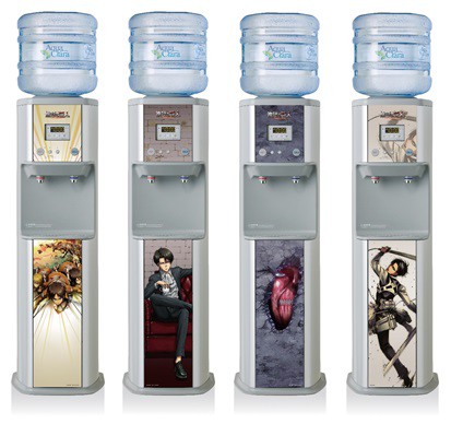 Hidrate-se: Attack on Titan Water Coolers Aot